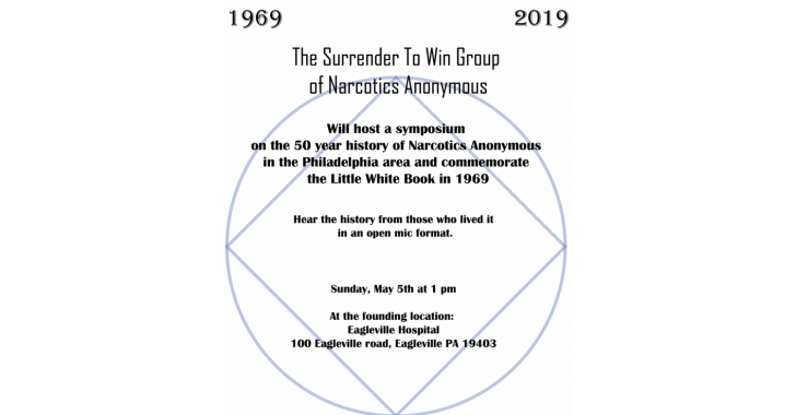 Please Join the Eagleville Hospital Community and Guests as we Honor our Rich History as the 1969 East Coast Founders of Narcotics Anonymous